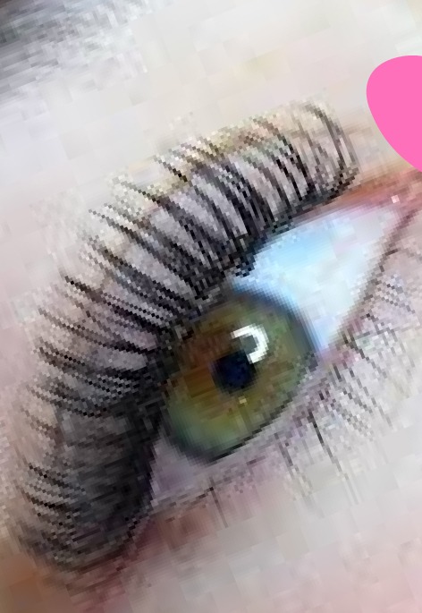 Extensión de pestañas efecto rimel